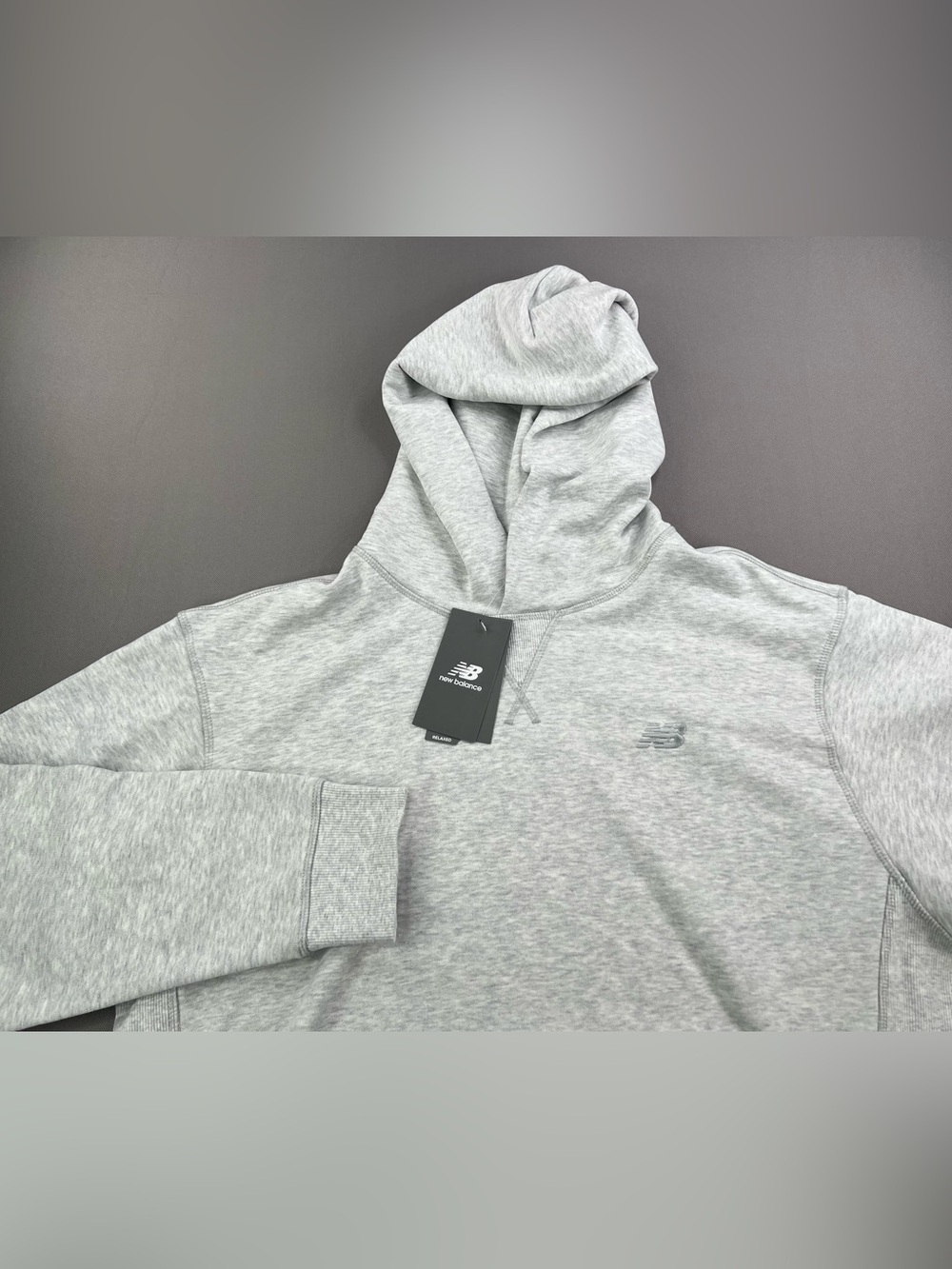 NEW BALANCE ATHLETIC FRENCH TERRY MENS HOODIE SWEATSHIRT